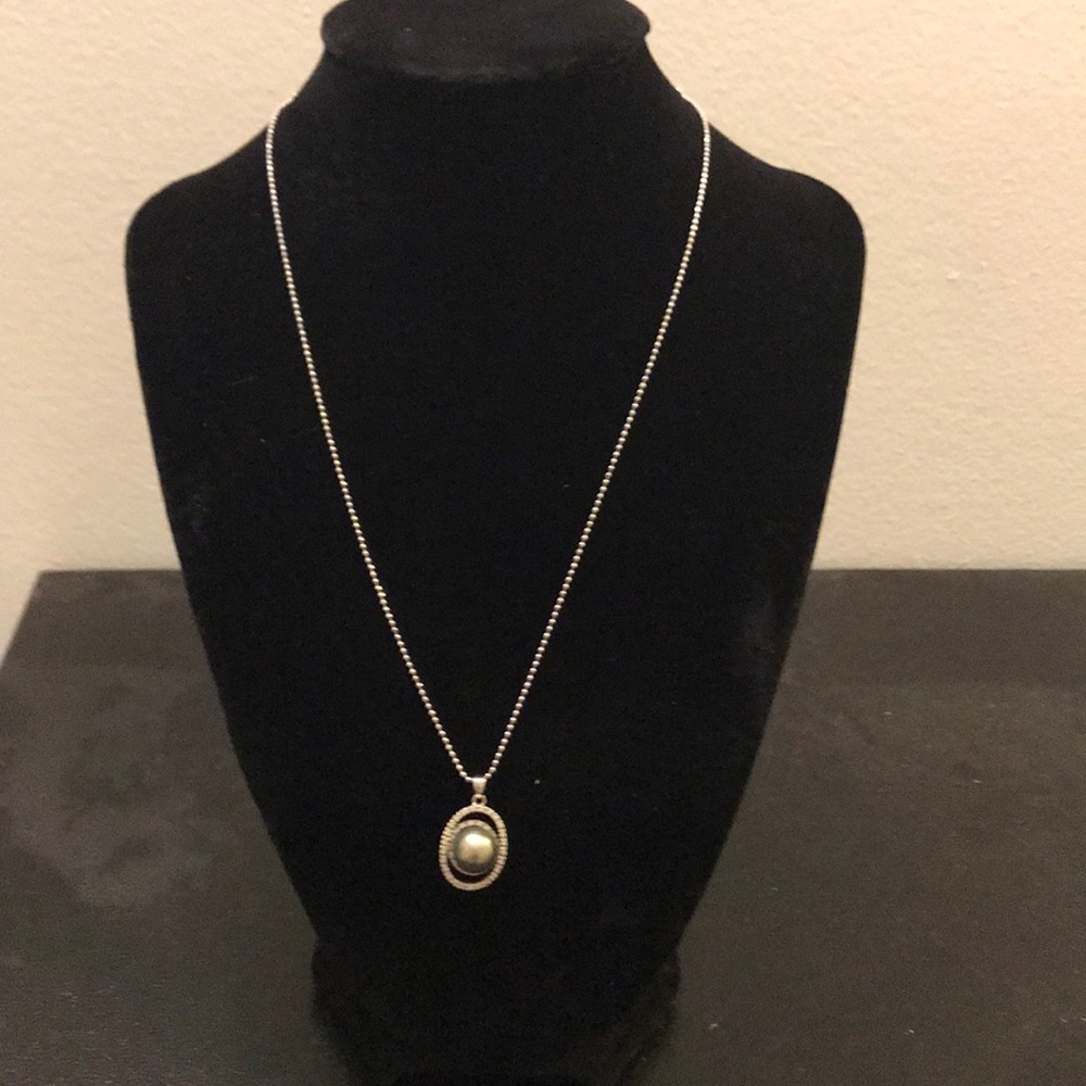 Tara Pearls Black Tahitian pearl pendant necklace